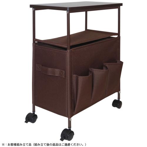 【クリックで詳細表示】東洋ケース マルチサイドラック ブラウン MSR-BR