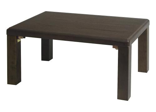 【クリックで詳細表示】宮武製作所 折れ脚座卓 ダークブラウン T-535