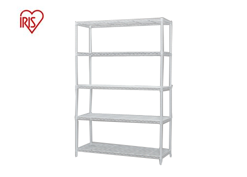【クリックで詳細表示】アイリスオーヤマ カラーメタルラック 120cmx178.5cm ホワイト CMR-1218J