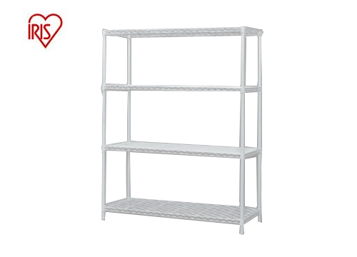 【クリックで詳細表示】アイリスオーヤマ カラーメタルラック 120cmx151cm ホワイト CMR-1215J