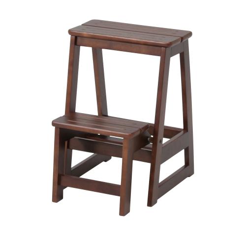 【クリックで詳細表示】不二貿易 木製コンパクトふみ台 Y-100