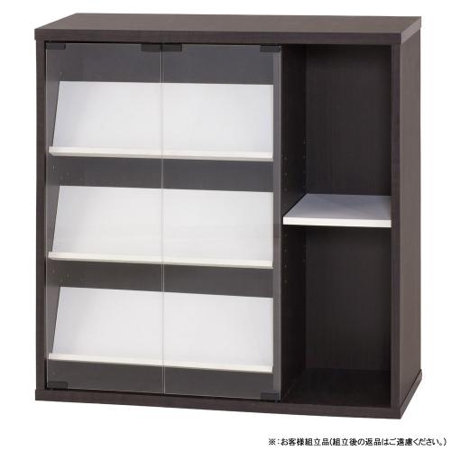 【クリックで詳細表示】朝日木材加工 コミディス ディスプレイキャビネット 8080 CMB-8080CA