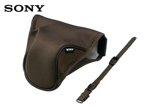 【クリックで詳細表示】ソニー ソフトキャリングケース ブラウン LCS-EMH(T)