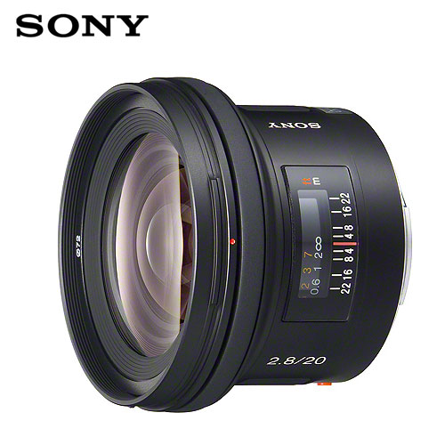 【クリックで詳細表示】ソニー デジタル一眼カメラ α用レンズ 20mm F2.8 SAL20F28