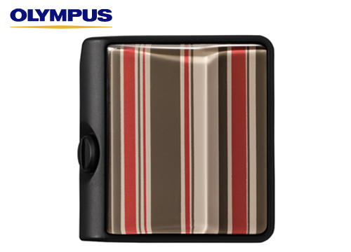 【クリックで詳細表示】オリンパス プレミアムカメラグリップ ストライプ柄 MCG-3PR BST