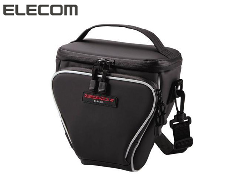 【クリックで詳細表示】エレコム デジタル一眼レフカメラケース Sサイズ ZSB-SDG006BK