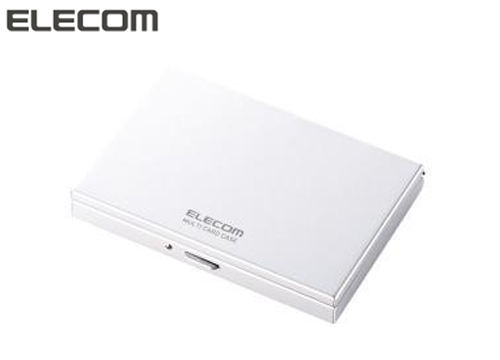 【クリックでお店のこの商品のページへ】エレコム メモリカードケース ブラック CMC-08BK