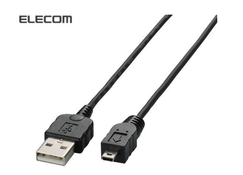 【クリックで詳細表示】エレコム デジタルカメラ接続用USBケーブル 1.8m USB-SCMF8U