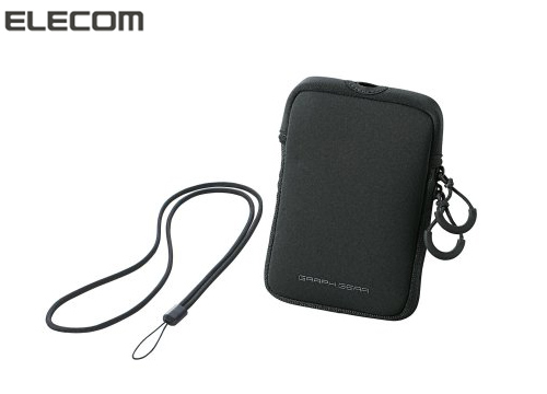 【クリックで詳細表示】エレコム デジタルカメラケース 『GRAPH GEAR』 Lサイズ ブラック DGB-059BK