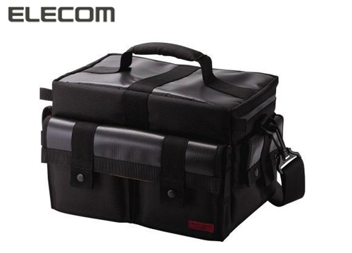 【クリックで詳細表示】エレコム グラフギア デジタル一眼レフカメラバッグ Mサイズ DGB-S004BK
