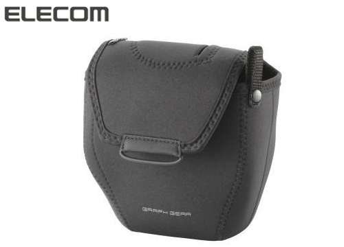 【クリックで詳細表示】エレコム デジタル一眼レフカメラケース Sサイズ ブラック DGB-S010BK