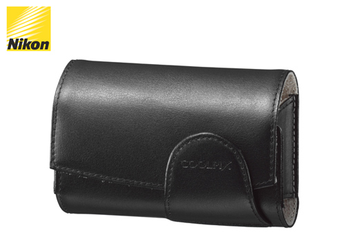 【クリックで詳細表示】ニコン レザーケース CS-NH46BK