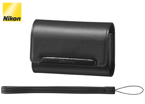 【クリックで詳細表示】ニコン レザーケース ブラック CS-NH43BK