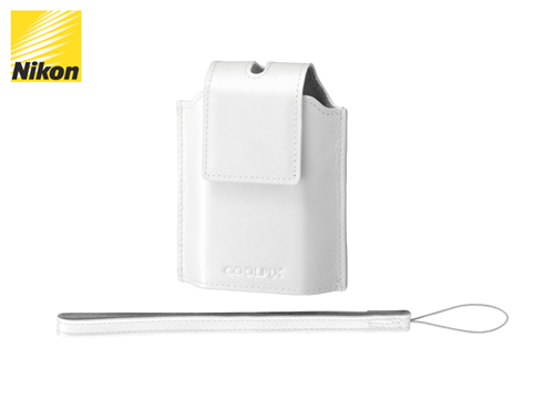 【クリックでお店のこの商品のページへ】ニコン レザーケース エナメエルレッド CS-NH44RD