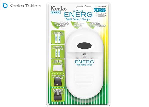 【クリックでお店のこの商品のページへ】ケンコー ENERG U-♯016MBC マルチバッテリーチャージャー U-♯016MBC