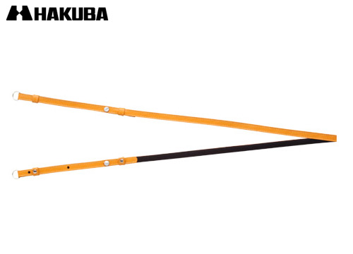 【クリックで詳細表示】ハクバ ピクスギア レザーストラップSL10 オレンジ KST-SL10-OR