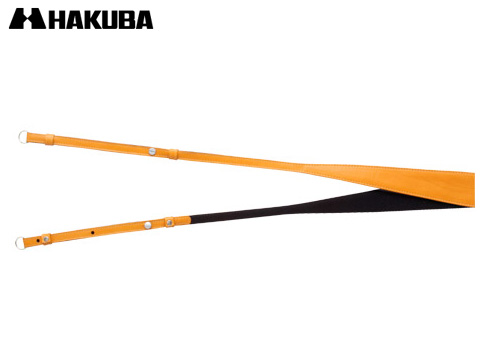 【クリックでお店のこの商品のページへ】ハクバ ピクスギア レザーストラップ オレンジ KST-TP40-OR