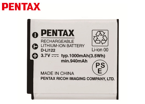 【クリックでお店のこの商品のページへ】ペンタックス リチウムイオンバッテリー D-LI122