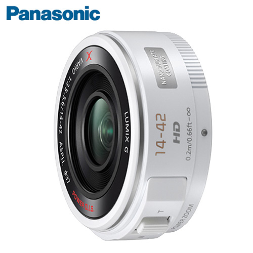 【クリックで詳細表示】パナソニック デジタル一眼カメラ用交換レンズ ホワイト H-PS14042-W