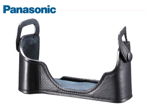 【クリックで詳細表示】パナソニック 本革ボディケース ブラック DMW-CGBX1-K