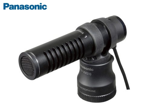 【クリックで詳細表示】パナソニック ステレオマイクロホン VW-VMS10-K