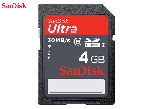 【クリックで詳細表示】サンディスク ウルトラSDHC UHS-Iカード 4GB SDSDH-004G-J35