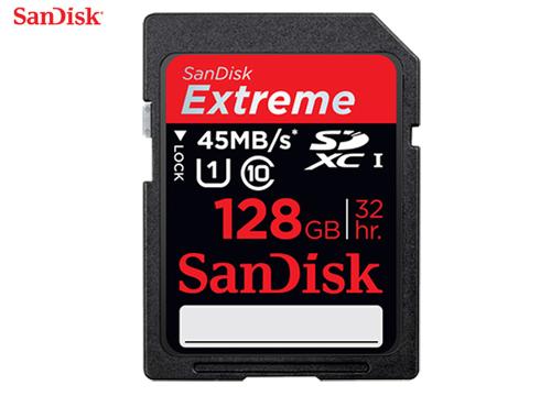 【クリックで詳細表示】サンディスク エクストリーム SDXC UHS-I カード 128GB SDSDX-128G-J35