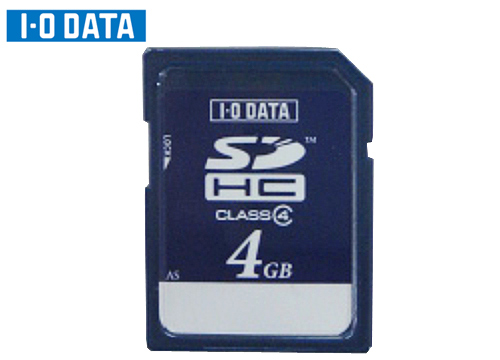 【クリックで詳細表示】アイ・オー・データ機器 SDHCカード 4GB BSD-4G4