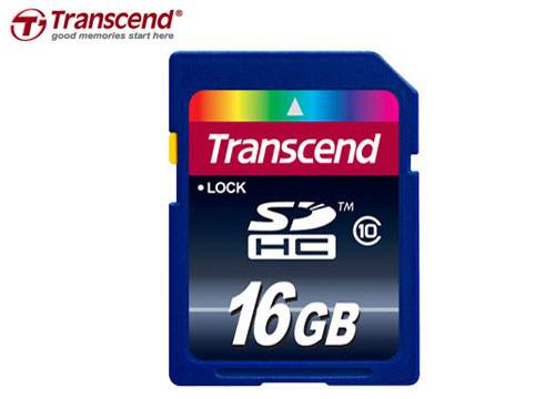 【クリックで詳細表示】トランセンド SDHCメモリーカード 16GB Class10 TS16GSDHC10