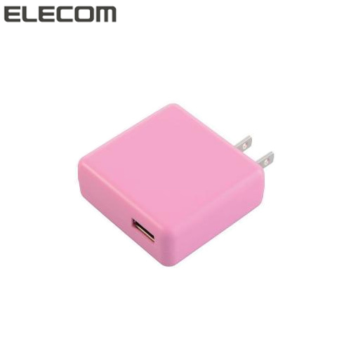 【クリックで詳細表示】エレコム スマートフォン/タブレット用AC充電器 ピンク MPA-ACUA0018PN