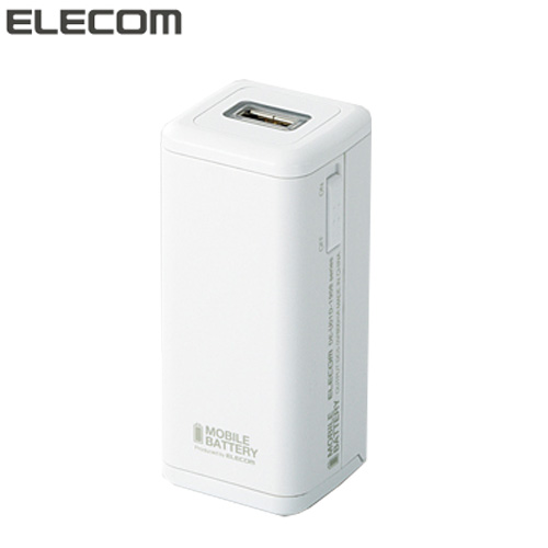 【クリックで詳細表示】エレコム スマートフォン用モバイルバッテリー ブラック DE-U01D-1908BK