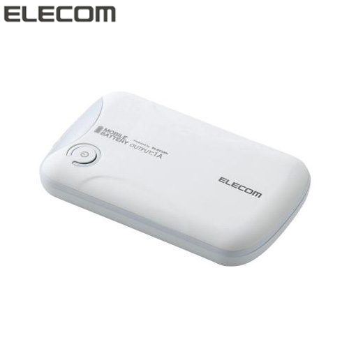 【クリックで詳細表示】エレコム スマートフォン用モバイルバッテリー ブラック DE-M01L-1110BK