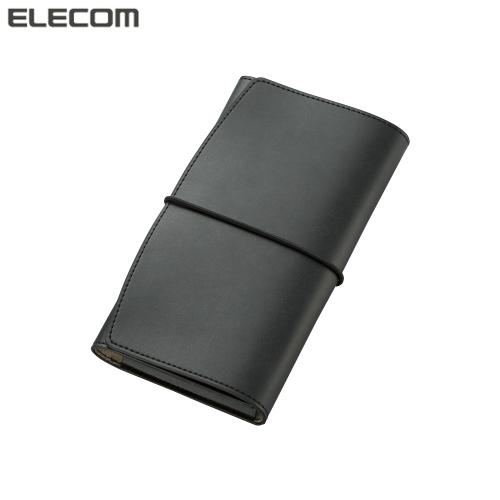 【クリックで詳細表示】エレコム 7インチサイズタブレット汎用レザーケース ブラック TB-01LCBK