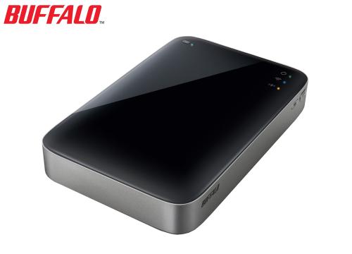 【クリックでお店のこの商品のページへ】バッファロー Wi-Fi＆USB3.0対応ポータブルHDD 『ミニステーション』 500GB HDW-P500U3