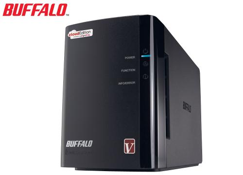 【クリックで詳細表示】バッファロー リンクステーション クラウドエディション RAID機能・2ドライブ搭載 ネットワーク対応HDD 2TB CS-WV2.0/R1