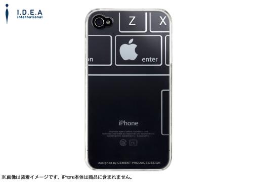 【クリックで詳細表示】イデアインターナショナル iPhone用ケース 『アイタトゥー』 Keybord LDE005-K