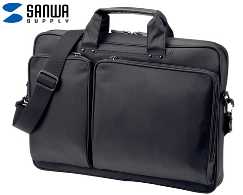【クリックで詳細表示】サンワサプライ 衝撃吸収PCケース(15.6型ワイド) BAG-P16BKN