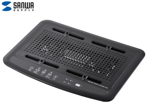 【クリックで詳細表示】サンワサプライ ノート用クーラーパッド(温度計付き) TK-CLN20U