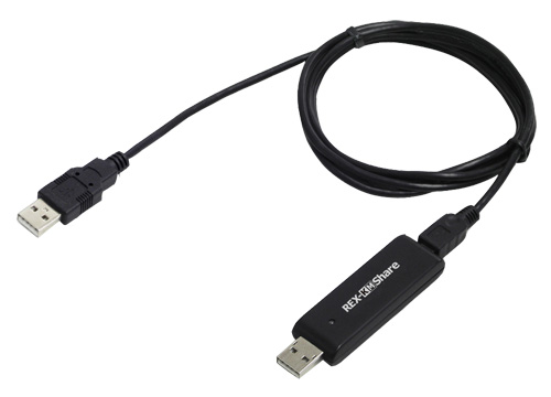 【クリックで詳細表示】ラトックシステム キーボード・マウス シェアUSBケーブル REX-KMSU1