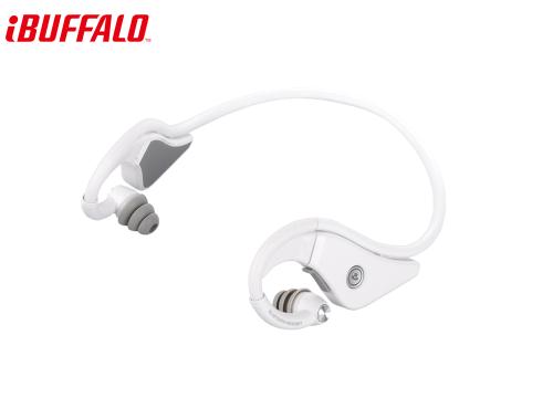 【クリックでお店のこの商品のページへ】バッファロー Bluetooth3.0対応 防水ワイヤレスヘッドセット ホワイト BSHSBE17WH