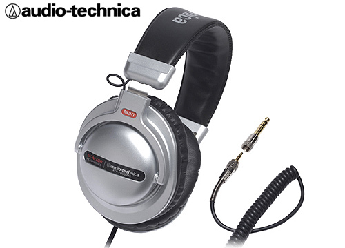 【クリックでお店のこの商品のページへ】オーディオテクニカ DJヘッドホン シルバー ATH-PRO5MK2 SV