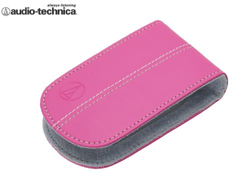 【クリックでお店のこの商品のページへ】オーディオテクニカ ヘッドホンキャリングケース ピンク AT-HPP33 PK