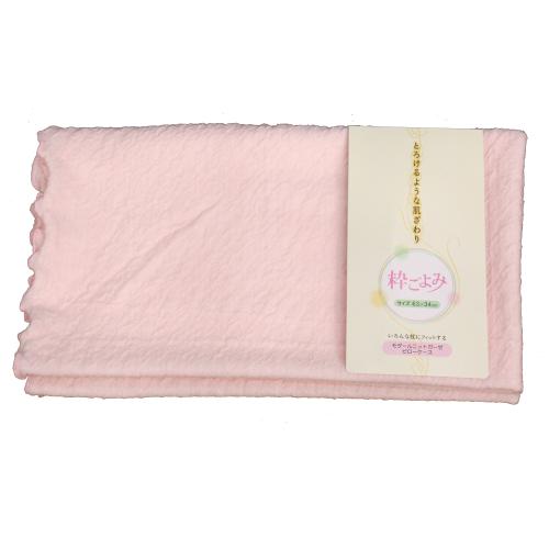 【クリックで詳細表示】西川産業 モダールニット/ストレッチピローケース 『粋ごよみ』 ピンク EPQ2885003