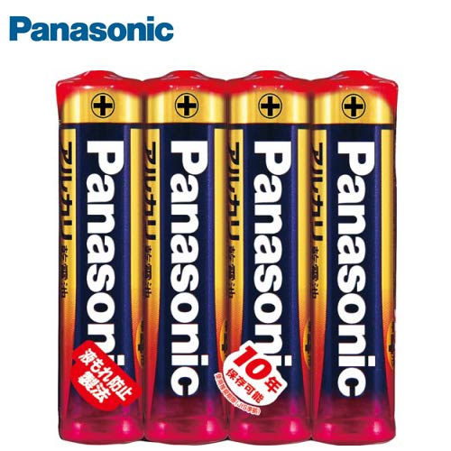 【クリックで詳細表示】パナソニック アルカリ乾電池(単4形 4本パック) LR03XJ/4SE