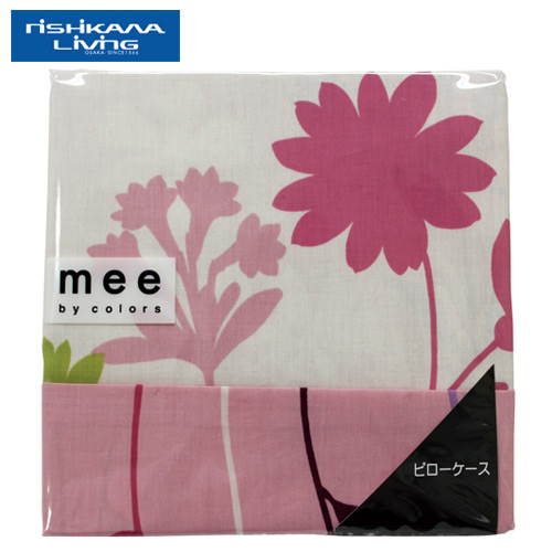 【クリックで詳細表示】西川リビング ピローケース ミーイ ピンク 2187-75914