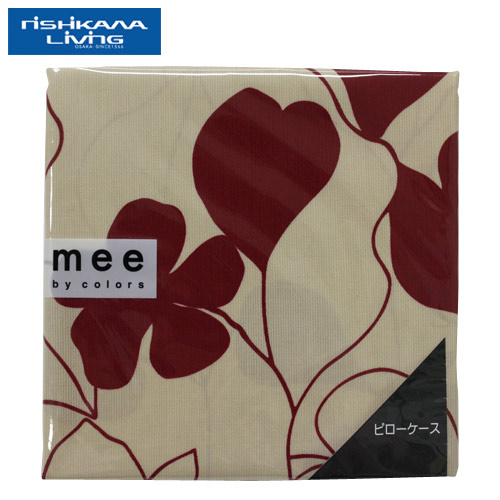【クリックで詳細表示】西川リビング ピローケース ミーイ レッド 2187-23914