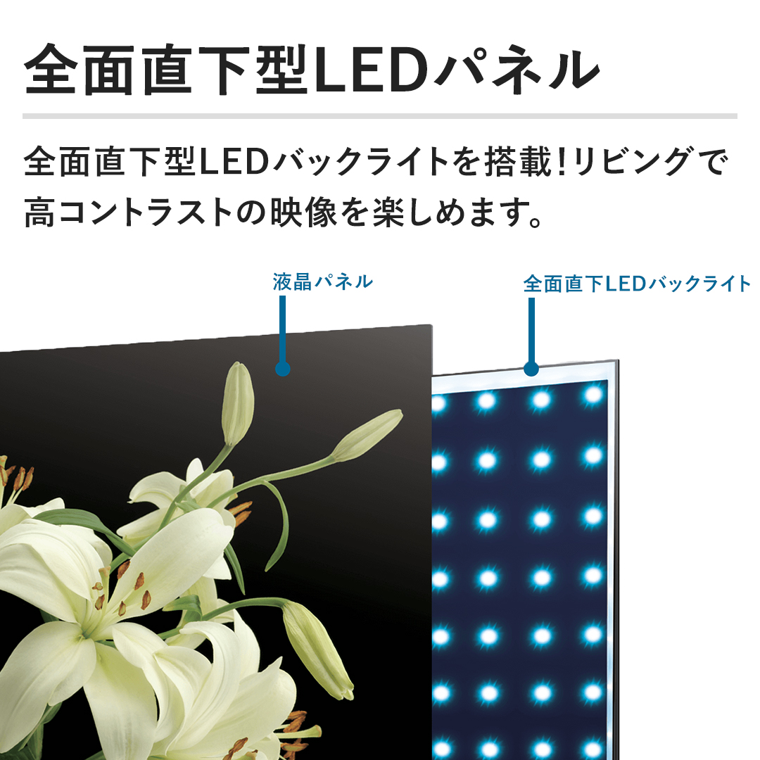 �y�S�ʒ����^LED�p�l���z�S�ʒ����^LED�o�b�N���C�g�𓋍ځI���r���O�ō��R���g���X�g�̉f�����y���߂܂��B