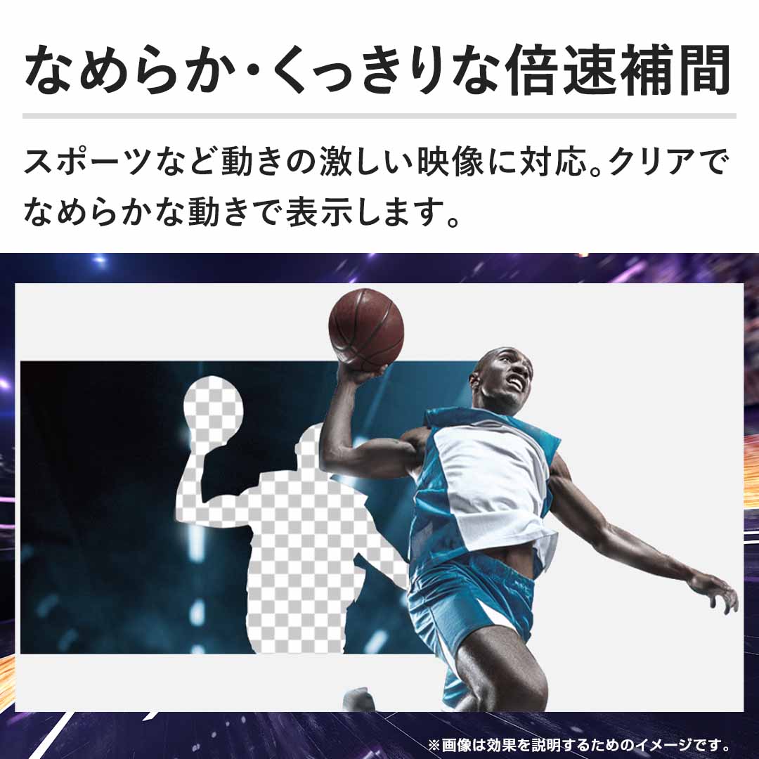 �y�Ȃ߂炩�E��������Ȕ{����ԁz�X�|�[�c�ȂǓ����̌������f���ɑΉ��B�N���A�łȂ߂炩�ȓ����ŕ\�����܂��B