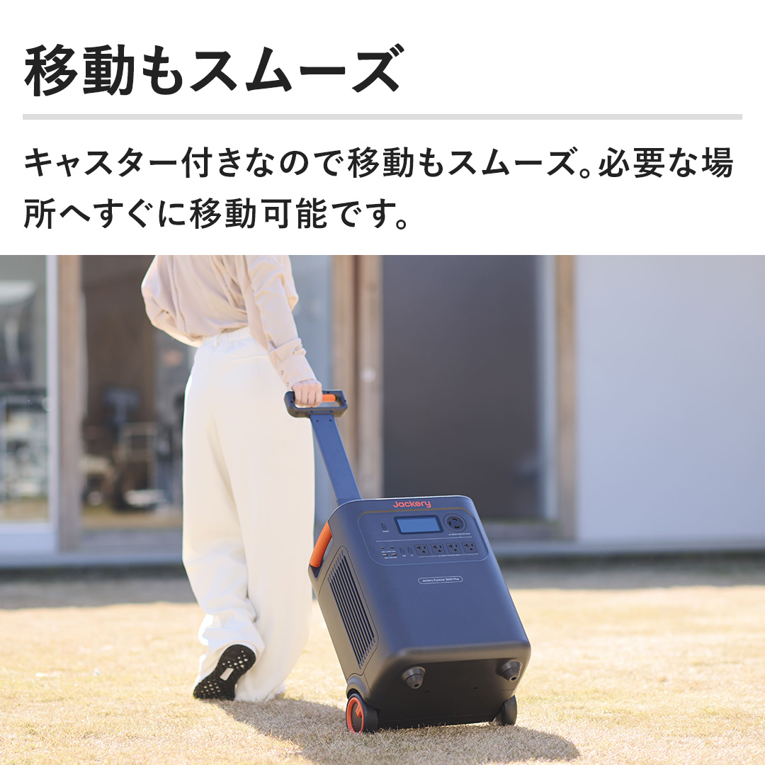 �y�ړ����X���[�Y�z�L���X�^�[�t���Ȃ̂ňړ����X���[�Y�B�K�v�ȏꏊ�ւ����Ɉړ��\�ł��B