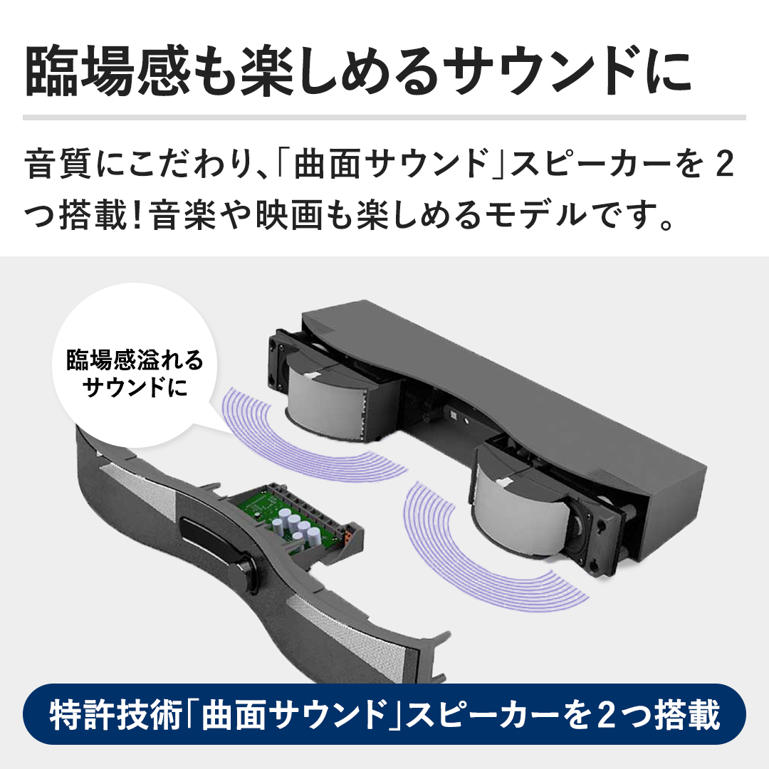 サウンドファン オーディオ ミライスピーカー・ステレオ SF